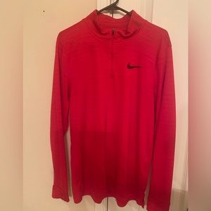 Men’s Large Red Nike Dri-Fit Pullover
